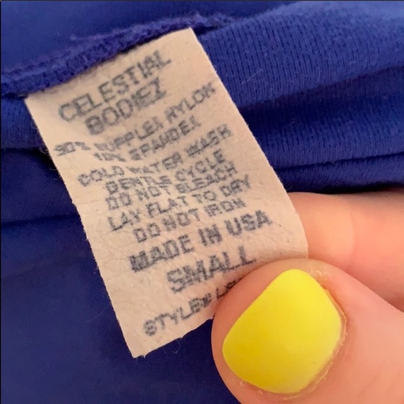 🚫SOLD🔥Celestial Bodiez Scrunch Butt BLUE S🔥🔥 - Picture 6 of 6